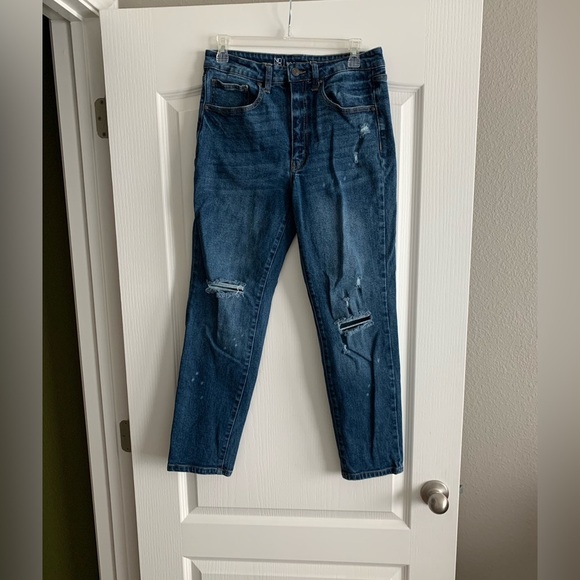 Distressed jeans regular fit size 11 - Picture 4 of 5